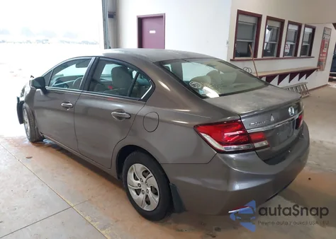 2013 Honda Civic Lx из США, поврежденный, VIN 2HGFB2F55DH505845